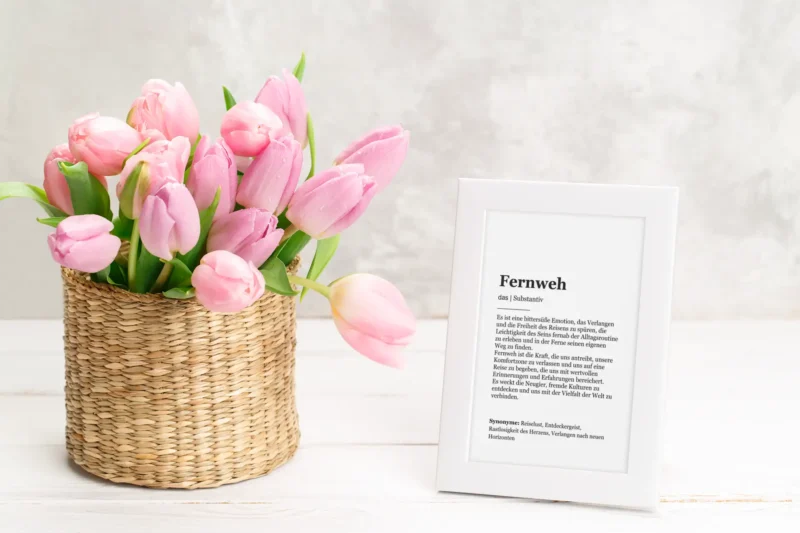 Definitionskarte „Fernweh“ - A6 – Bild 2